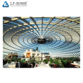 LF-BJMB Glass Roof  Dome Building Price for Shopping Mall